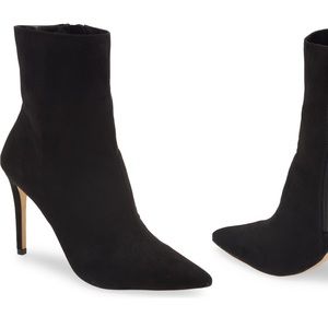 B.P. Athene black dress boot 10